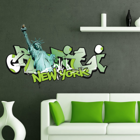 sticker New York Graffiti
