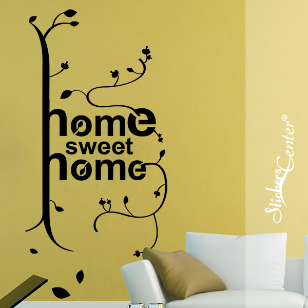 Sticker Arbre  Home Sweet Home