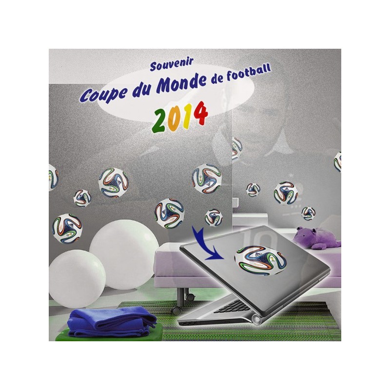 Sticker Ballons Coupe du Monde 2014
