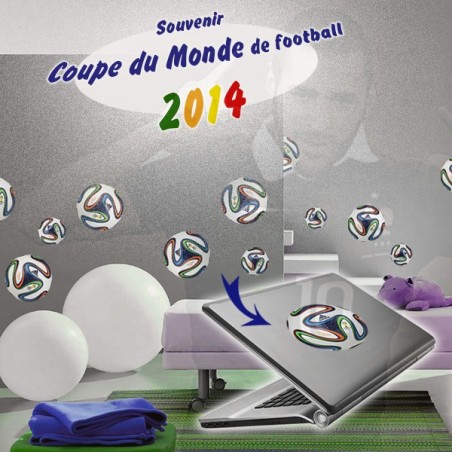 Sticker Ballons Coupe du Monde 2014