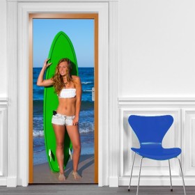 Poster Surfeuse