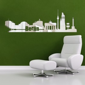 Sticker miroir Berlin