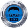Sticker hublot Geek