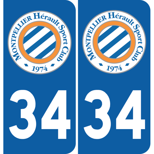 Sticker Montpellier Hérault SC
