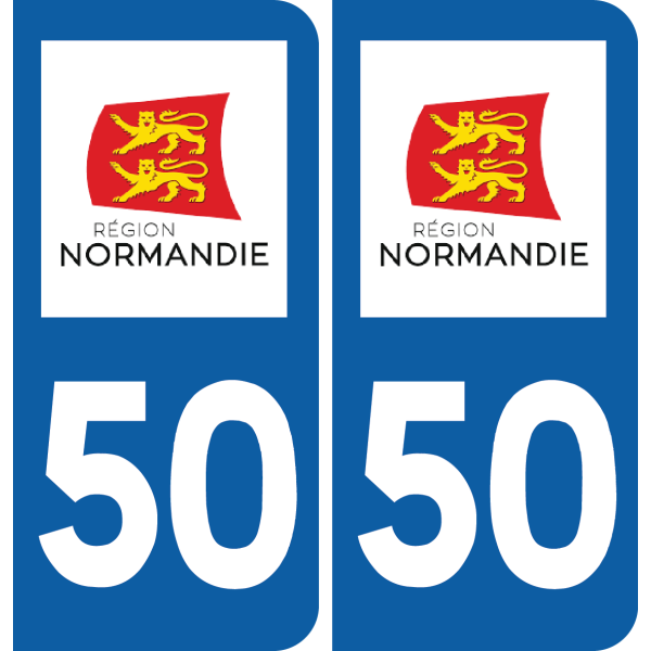 Sticker Département 50