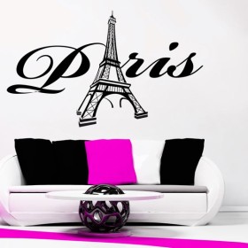 Sticker Paris et Tour Eiffel