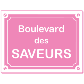 Sticker Boulevard des Saveurs