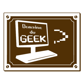 Sticker Domaine du Geek 2