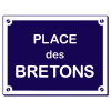 Sticker Place des Bretons