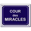Sticker Cour des Miracles